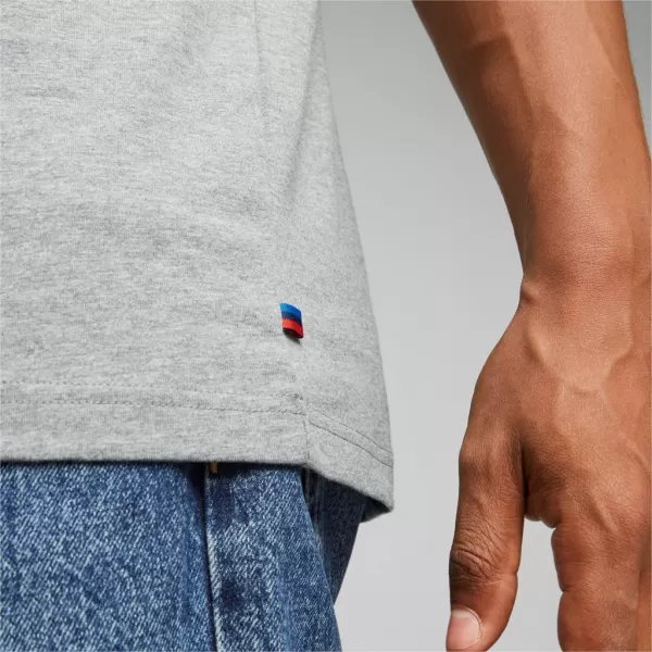  Tricou pentru bărbați PUMA BMW MMS ESS LOGO TEE 621314-03 GRI 