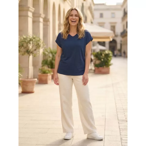  Tricou de damă SAM 73 VITANI WT 898 ALBASTRU OȚEL 