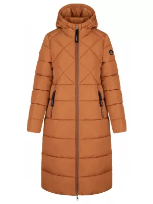 Palton de damă LOAP TARVISIA CLW23107 PORTOCALE