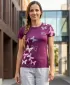 Tricou funcțional premium pentru femei ALTISPORT VOJ/ALW002TR01 FUCSIE