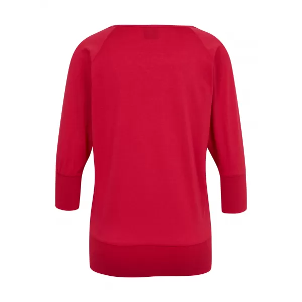  Tricou dama cu maneci 3/4 SAM 73 SELMA WT 896 ROZ ÎNCHIS 