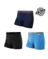 Boxeri pentru bărbați SENSOR MERINO ACTIVE 3-PACK BLACK/BLUE/DEEP BLUE
