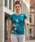 Tricou funcțional premium pentru femei ALTISPORT VOJ/ALW002TR01 KEROSEN/ALB