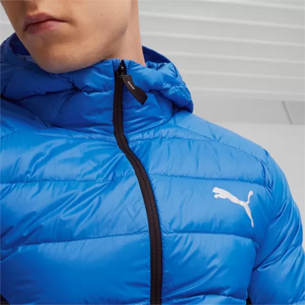  Jachetă pentru bărbați PUMA PACKLITE HOODED DOWN JACKET 849355-47 ALBASTRU 