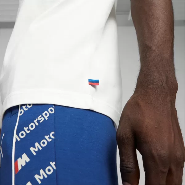  Tricou pentru bărbați PUMA BMW MMS ESS LOGO TEE 621314-02 ALB 