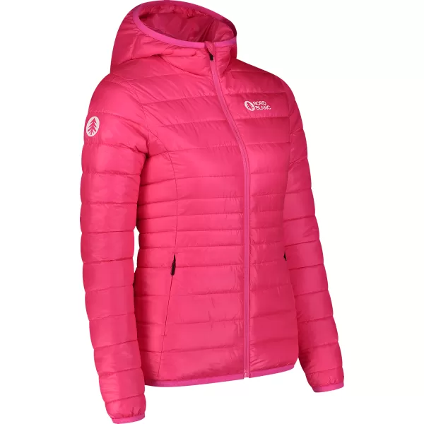  Geaca matlasata de dama NORDBLANC SPARKLE NBWJL7947 STRĂLUCIRE ROZ 