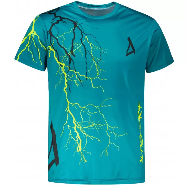  Tricou premium pentru bărbați ALTISPORT VOJ/ALM004TR01 KEROSEN/GALBEN 
