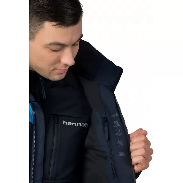  Jachetă pentru bărbați HANNAH KELTON ANTRACIT/ALBASTRU DE METIL 