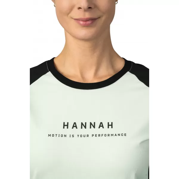  Tricou de damă cu mâneci lungi HANNAH PRIM ALBASTRU ZORI/ANTRACIT 