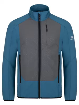 Jachetă softshell pentru bărbați LOAP URVAL OLM2313 ALBASTRU ÎNCHIS