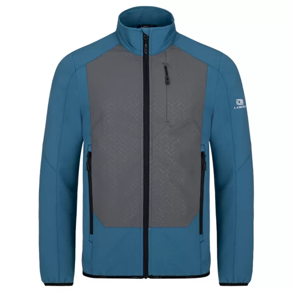  Jachetă softshell pentru bărbați LOAP URVAL OLM2313 ALBASTRU ÎNCHIS 