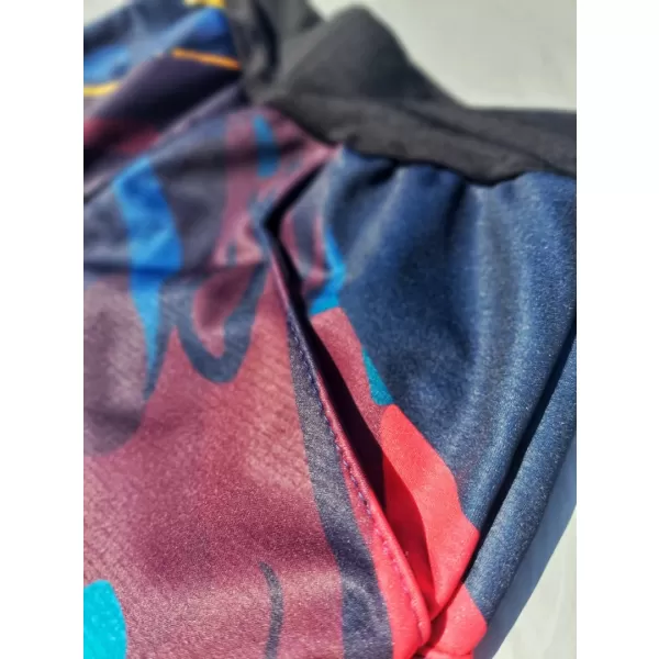 Pantaloni de softshell pentru bebeluși WAMU MOUNTAIN BIKE TMAVÁ MAI COLORAT 