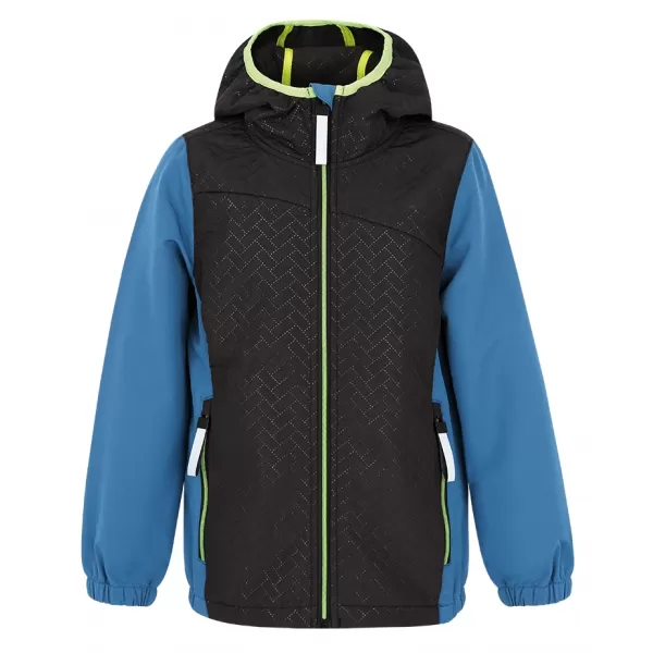  Jachetă softshell pentru copii LOAP URANIX OLK2307 ALBASTRU 