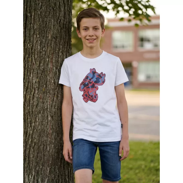  Tricou băieți SAM 73 SILAQUI KT 502 ALB 
