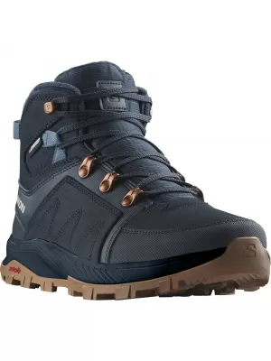 Cizme de iarna dama SALOMON OUTCHILL TS CSWP W L47377300 CARBON/CARBON/BERING MARE