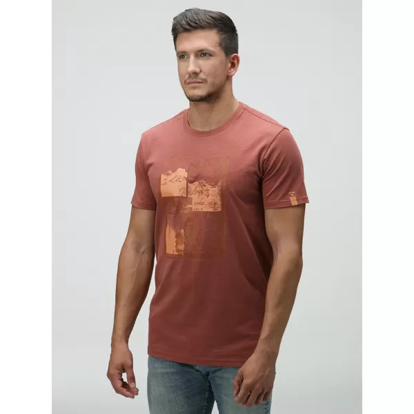  Tricou pentru bărbați LOAP BOND CLM2361 MARO 