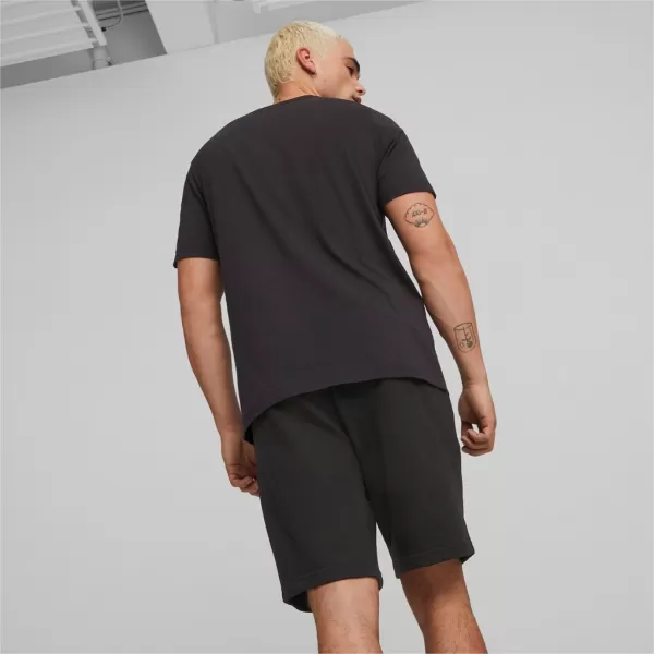  Tricou pentru bărbați PUMA ESS+ 2 COL LOGO TEE 586759-61 NEGRU 