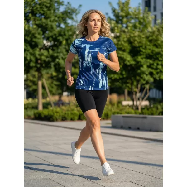  Tricou funcțional premium pentru femei ALTISPORT VOJ/ALW010TR01 ALBASTRU REGAL 