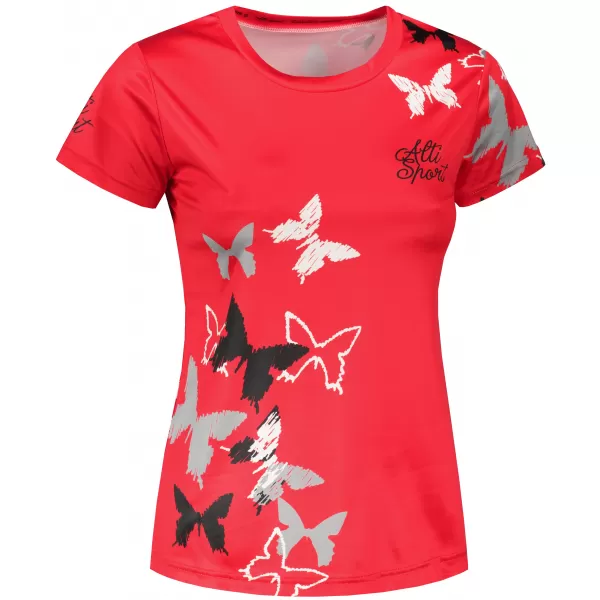  Tricou funcțional premium pentru femei ALTISPORT VOJ/ALW002TR01 ROȘU 
