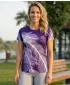 Tricou funcțional premium pentru femei ALTISPORT VOJ/ALW001TR01 VIOLET