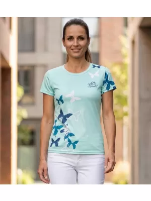 Tricou funcțional premium pentru femei ALTISPORT VOJ/ALW002TR01 GHEAŢĂ