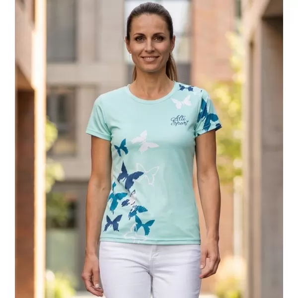  Tricou funcțional premium pentru femei ALTISPORT VOJ/ALW002TR01 GHEAŢĂ 