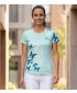 Tricou funcțional premium pentru femei ALTISPORT VOJ/ALW002TR01 GHEAŢĂ
