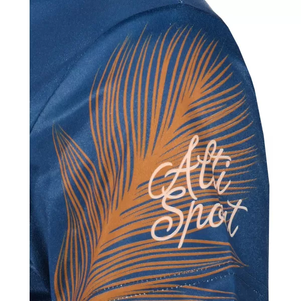  Tricou funcțional premium pentru femei ALTISPORT VOJ/ALW001TR01 BLEUMARIN/MARO 