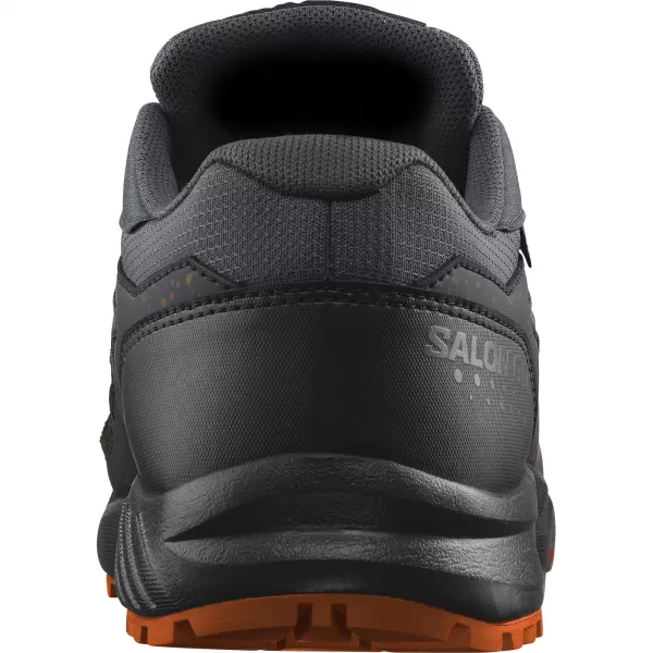  Pantofi pentru copii SALOMON OUTWAY CSWP JUNIOR L47282800 ABANOS/NEGRU/PORTOCALIU ȘOCANT 