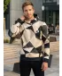Hanorac premium pentru bărbați ALTISPORT VOJ/ALM007MI01 MARO