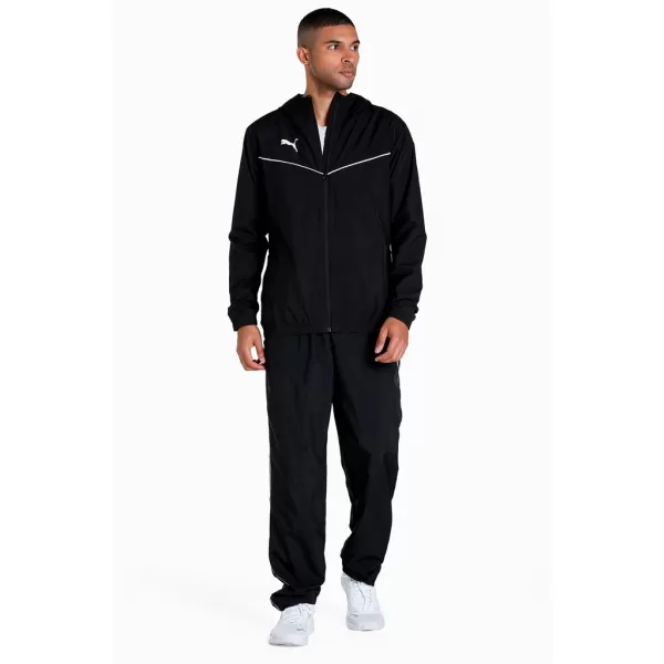 Jachetă pentru bărbați PUMA TEAMRISE ALL WEATHER JACKET 657396-03 NEGRU 