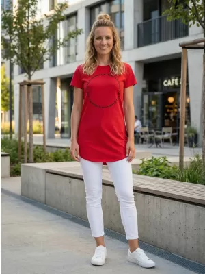Tricou de damă SAM 73 DORIS WT 899 ZMEURĂ