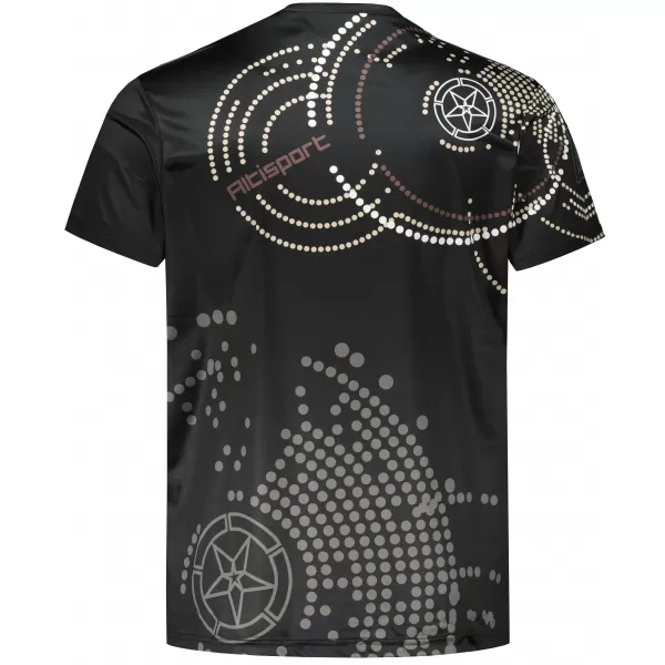  Tricou premium pentru bărbați ALTISPORT VOJ/ALM003TR01 NEGRU MARO 