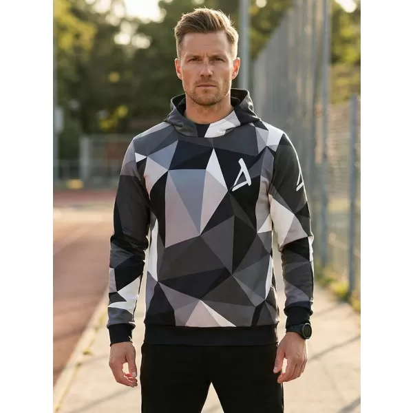  Hanorac premium pentru bărbați ALTISPORT VOJ/ALM007MI01 GRI 