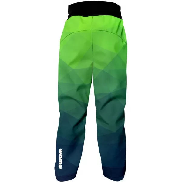  Pantaloni de softshell pentru bebeluși WAMU MOZAIKA VERDE 