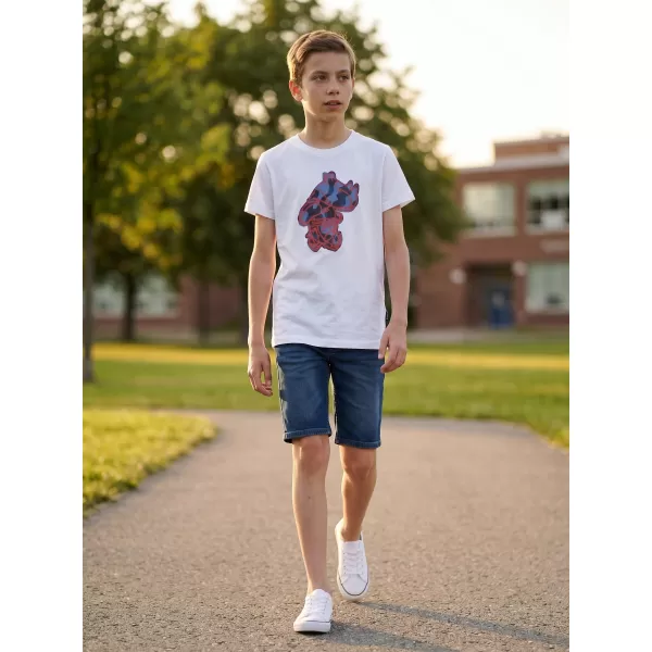  Tricou băieți SAM 73 SILAQUI KT 502 ALB 