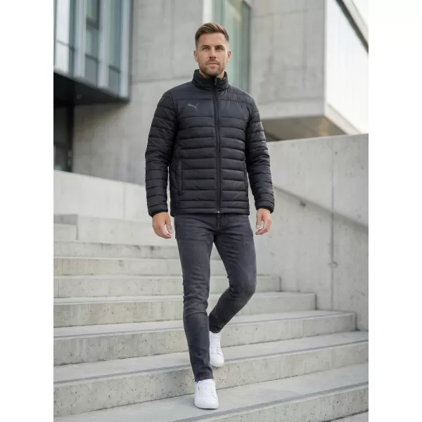  Jachetă pentru bărbați PUMA TEAMLIGA LIGHT JACKET 657617-03 NEGRU 