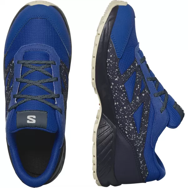  Pantofi pentru copii SALOMON OUTWAY CSWP JUNIOR L47377000 ALBASTRU LAPIS/CARBON/NISIP ALBIT 