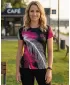 Tricou funcțional premium pentru femei ALTISPORT VOJ/ALW001TR01 NEGRU ROZ