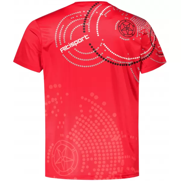 Tricou premium pentru bărbați ALTISPORT VOJ/ALM003TR01 ROȘU 