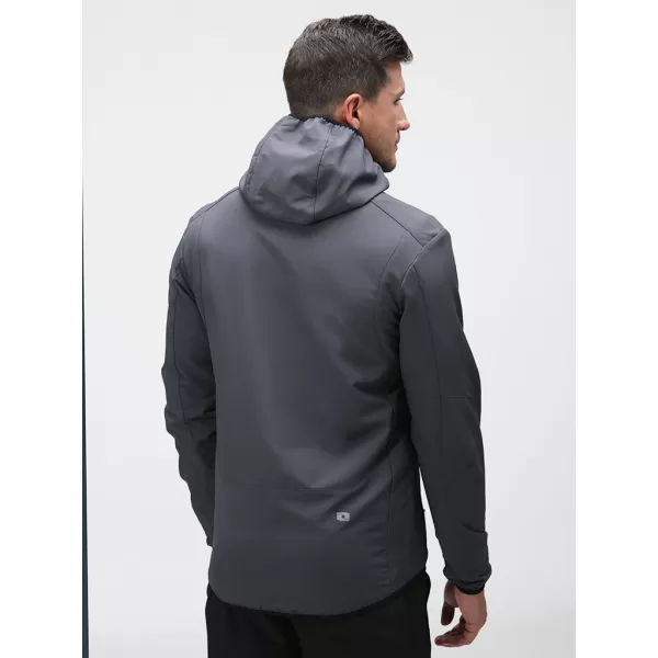  Jachetă softshell pentru bărbați LOAP URELON OLM2312 GRI ÎNCHIS 