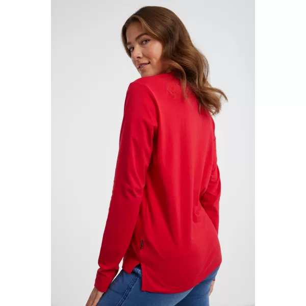  Tricou de damă cu mâneci lungi SAM 73 ZIRA WT 894 ROŞU 