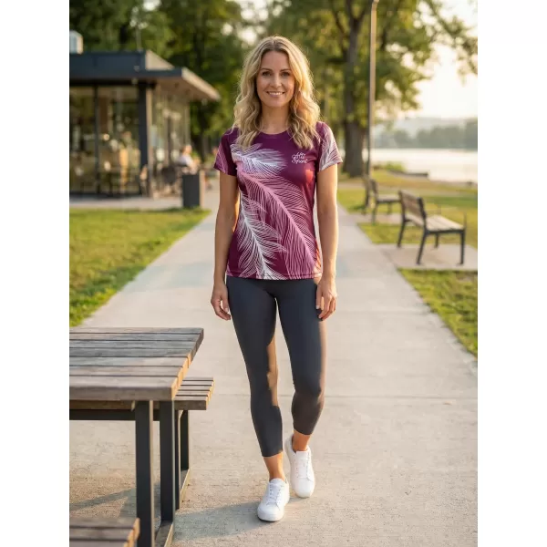  Tricou funcțional premium pentru femei ALTISPORT VOJ/ALW001TR01 FUCSIE 