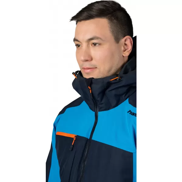  Jachetă pentru bărbați HANNAH KELTON ANTRACIT/ALBASTRU DE METIL 