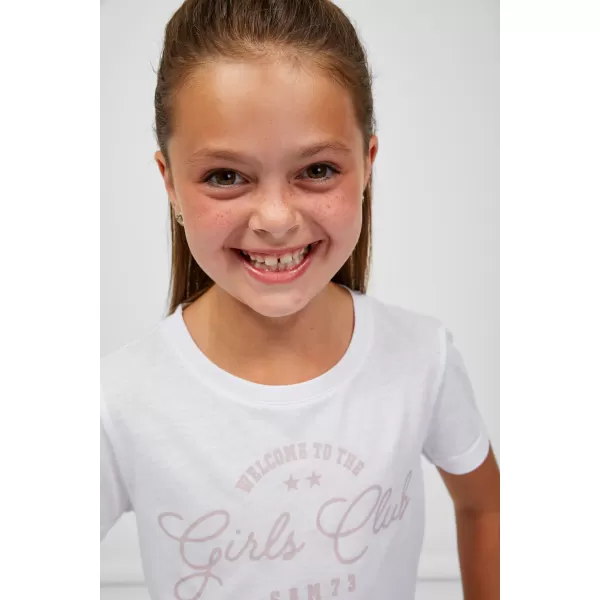  Tricou fetita SAM 73 JANLI KT 507 ALB 