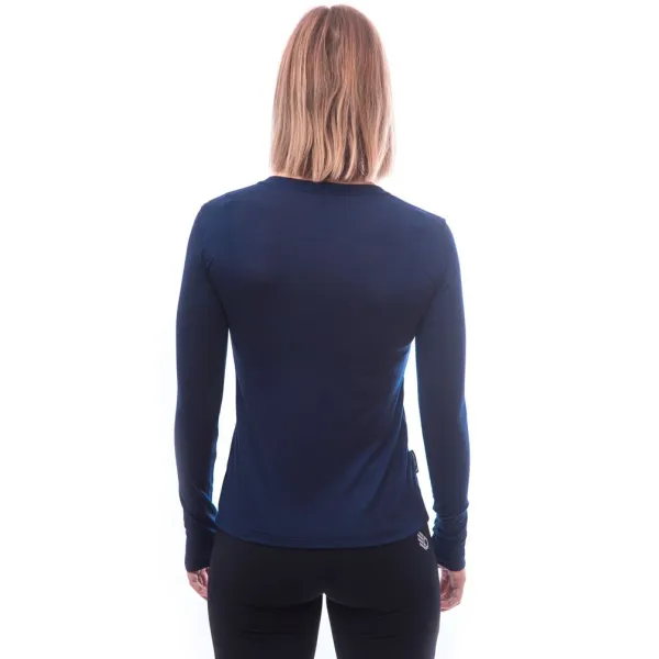  Tricou termic de damă SENSOR MERINO ACTIVE PT FOX DEEP BLUE 