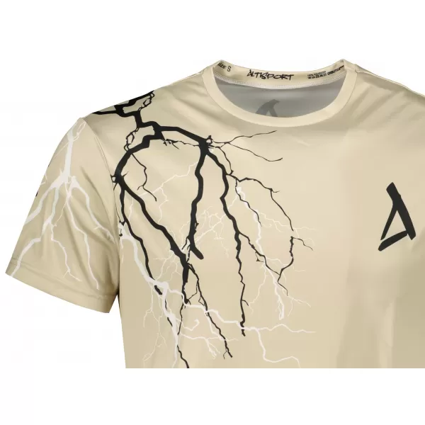  Tricou premium pentru bărbați ALTISPORT VOJ/ALM004TR01 MARO 