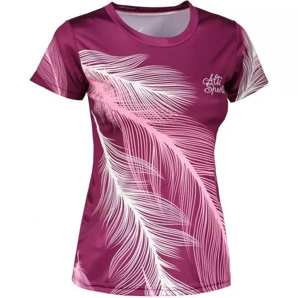  Tricou funcțional premium pentru femei ALTISPORT VOJ/ALW001TR01 FUCSIE 