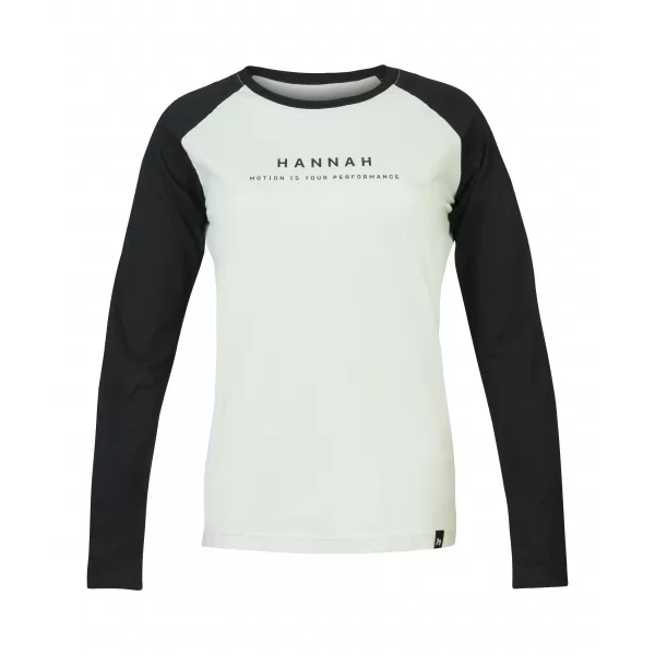  Tricou de damă cu mâneci lungi HANNAH PRIM ALBASTRU ZORI/ANTRACIT 
