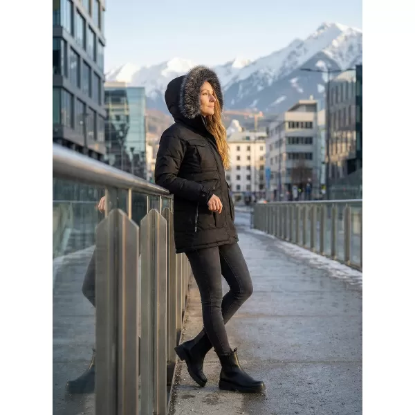  Geacă pentru doamne ALPINE PRO EGYPA LJCB592 NEGRU 